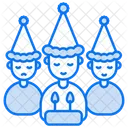 New Years Eve Party Scene Icon