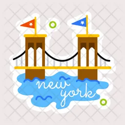 New York Bridge  Icon