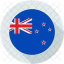 New Zealand Circular Country Icon