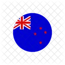 뉴질랜드 국기 깃발 아이콘