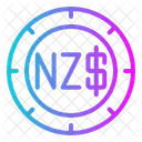 New Zealand Dollar Money Cash Symbol