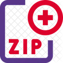 New Zip File Zip File Add Zip File Icon