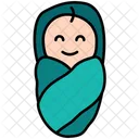 Newborn Baby Baby Smile Icon