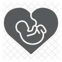 Newborn Heart Love Icon