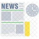 News Event Newspaper Symbol