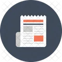 News Newspaper Release Icon
