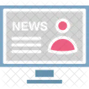 Lcd Led News Icon