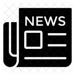 News Icon Of Glyph Style Available In Svg Png Eps Ai Icon Fonts