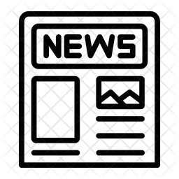 News Icon Of Line Style Available In Svg Png Eps Ai Icon Fonts