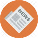 News Paper Media Icon