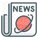 News Events Planet Icon