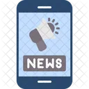 뉴스 신문 온라인 아이콘