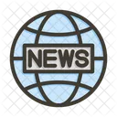 Newspaper Media Article Icon