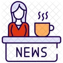 News anchor  Icon