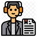 News Anchor Newsreader Avatar Icon