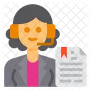 News Anchor Newsreader Avatar Icon