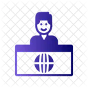 News Anchor Tv News Icon