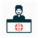 News Anchor  Icon