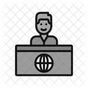 News Anchor Tv News Icon
