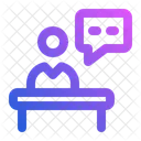 News Anchor  Icon