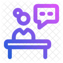 News Anchor  Icon