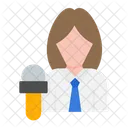 News Media News Reporter Icon