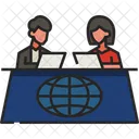 News Anchors News Anchor News Icône