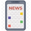 News Application Mobile News News App Icon