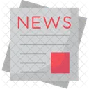 News Bulletin Breaking News News Update Icon