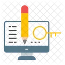 Typewriter Occupation Journalist Icon