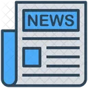 Communication News Newspaper Icon