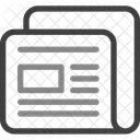 News Newspaper Media Icon