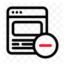 News Web Delete Icon