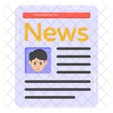 Crime News News Newspaper Icon
