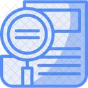 News Investigation In Depth Reporting Investigative Reporting Icon