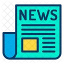 News Paper News Page Icon