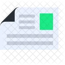 News Paper Newspaper Paper Icon