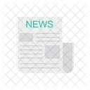 News Paper Article Sheet Icon