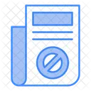 News Paper Protest News Icon