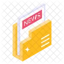 News File Folder News Record Icon