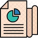 News Report Announcement Document Icon
