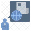 Reporter News World Icon