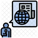 Reporter News World Icon