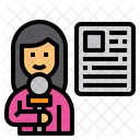 Journalist News Reporter Icon