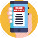 News Broadcasting Internet News Digital News Icon