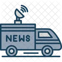 News Van News Channel Van Icon