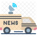 News Van News Channel Van Icon