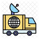 News Van Vehicle Symbol