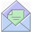 Newsletter Awesome Lineal Color Icon Icon