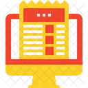Newsletter Business Computer Icon